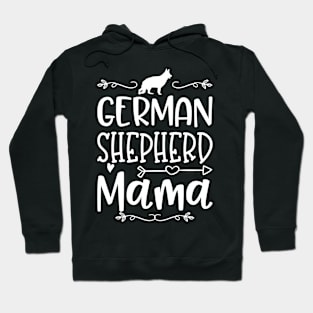 German Shepherd Mama Dog Mom Hoodie